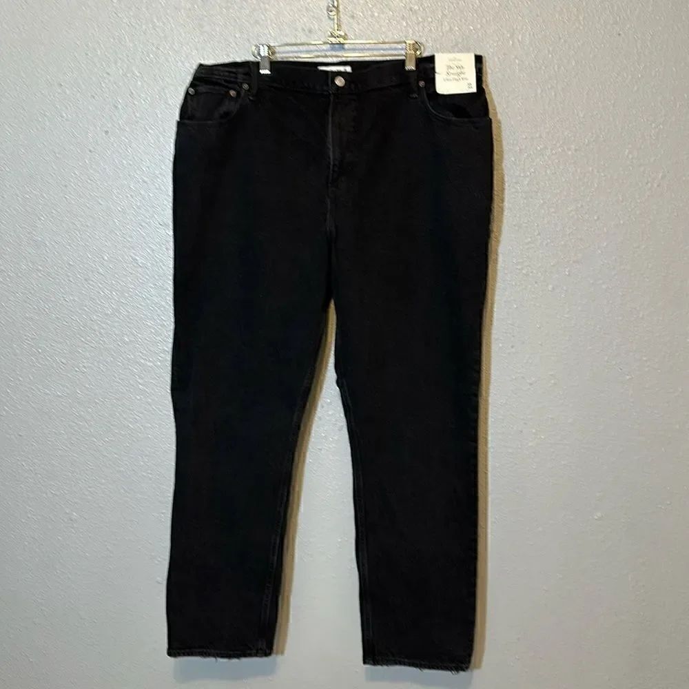 Abercrombie & Fitch women’s curve love The 90’s straight ultra high rise 35/20L